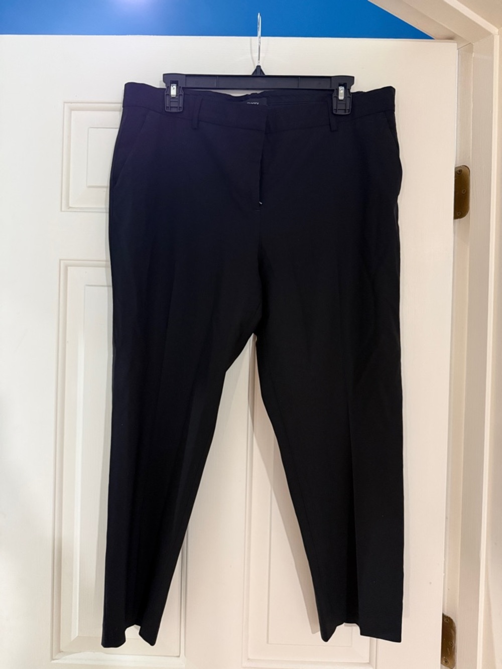 Theory Black Men's Dress Pants - Tailored Straight